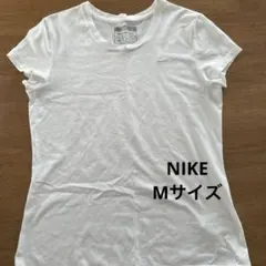 レディース M♡NIKE スポーツ Tシャツ 白