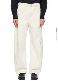 LEMAIRE TWISTED BELTED PANTS
