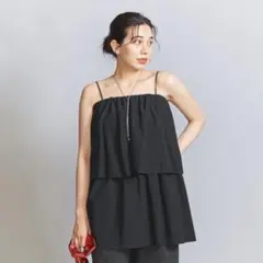 【美品】BEAUTY&YOUTH ティアード キャミソール -2WAY-