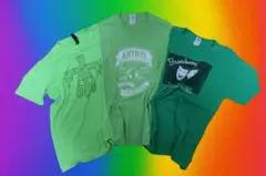 サハラ様専用　古着リメイク　ドッキングtシャツ 2点まとめ