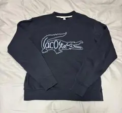 [本日限定価格]LACOSTE ネイビー クルーネック トレーナー M