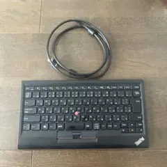 ThinkPad 日本語配列 有線キーボード 本体　KU-1255 ケーブル付き