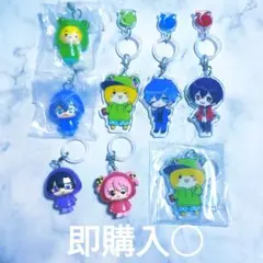 カラフルピーチ　めじるしアクセサリー　8個セットのサムネイル