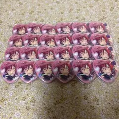【本日値下げ中】逆先夏目 ハート缶バッジ 24個セット EVILPhone
