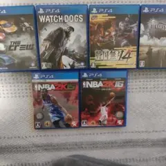 PS4ゲームセット 6本