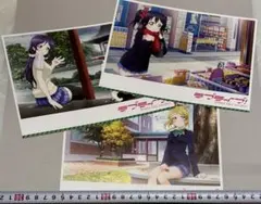 矢澤にこ 東條希 絢瀬絵里 ポストカード 3枚セット BiBi