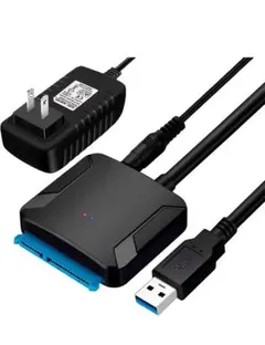 USB 3.0 SATA変換アダプター ACアダプター付のサムネイル