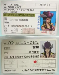 S*e様 ワンピース パロディカード【ロビン2種セット】