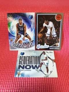 3枚セット Cedric Coward セドリック・カワード Topps