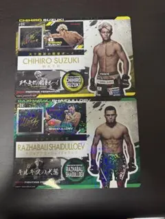鈴木千裕　ラジャブアリ・シェイドゥラエフ ジャンボシールダス　rizin