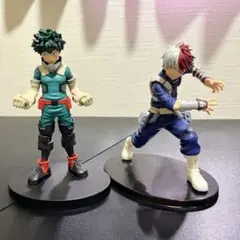 僕のヒーローアカデミア フィギュア 2体セット 緑谷出久 轟焦凍