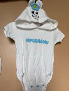 フード付きロンパース 95cm未満　んぽちゃむ