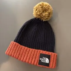 THE NORTH FACE ポンポン付きニット帽　キッズ