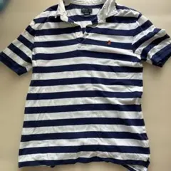 Polo Ralph Lauren ボーダー ポロシャツ ネイビー ホワイトのサムネイル