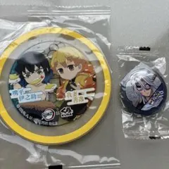 【値下げしました】くら寿司✖️鬼滅の刃コースター&缶バッジセット