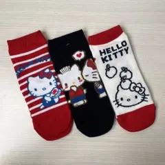 ハローキティ ソックス 3足セット 23-25cmのサムネイル