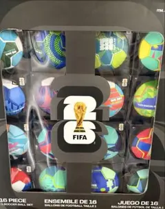 FIFA ワールドカップ 2026ホストシティー16個ボールセット【新品未開封
