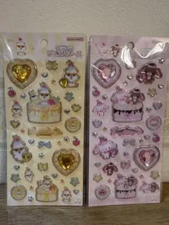 サンリオ キラキラジュエルシール 2点セット