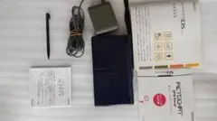 ニンテンドーDS Lite 本体 ネイビー 充電器 ソフト付き
