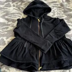it Made in japan フリル　黒　パーカー