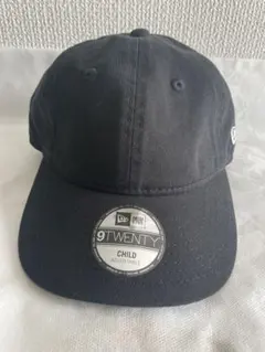 子供用 ニューエラ キッズ キャップ Child ブラック × ホワイト 黒