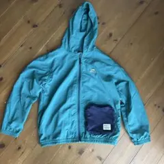 BEAMS mini フード付きジャケット　緑