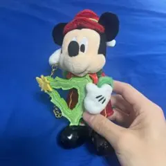 ミッキー クリスマス 2022 ぬいぐるみバッジ ディズニー