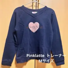 ピンクラテ　トレーナー　Mサイズ　ネイビー
