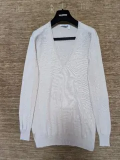 ■新品 AGNONA アニオナ コットン スキッパーニットカットソー イタリア製 □新品 AGNONA アニオナ コットン スキッパーニットカットソー