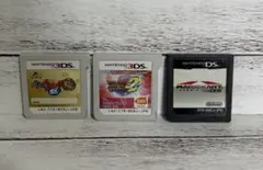 3DS ソフト 妖怪ウォッチ本家＋ドラゴンボール DSソフト マリオカート 中古