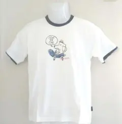 【未着用】Dog Dept＊半袖Ｔシャツ XS ホワイト 重ね着風 男女兼用
