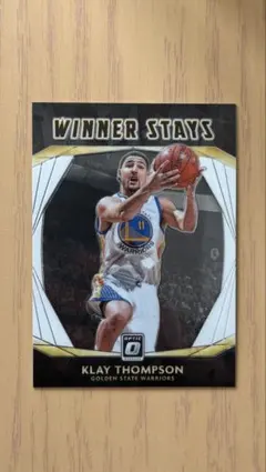 Klay Thompson 2020-21 Optic Winner Stays
