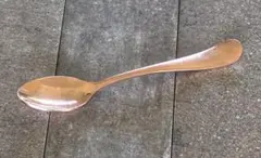 7602 新品　純銅製　コーヒースプーン　長さ約11.5㎝　22gのサムネイル