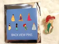 ディズニープリンセス100周年　限定ピンバッジ　アリエル