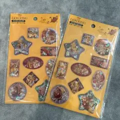 ウォーターシール　ライオンキング　2枚セット