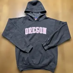 Champion Oregon スウェットトレーナーパーカー グレー　ビンテージ