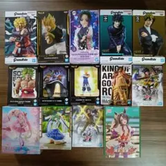 ドラゴンボール　ワンピース　鬼滅の刃等フィギュアまとめ売り14体セット