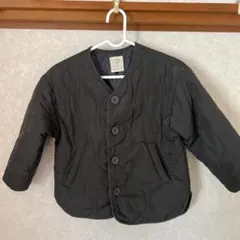 tete a tete キルティングブルゾン ダークグレー