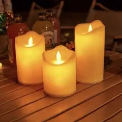 LEDキャンドルセット 3個入り