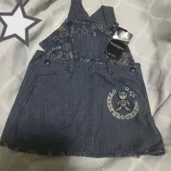 Tabatha Crayon デニムオーバーオール 90サイズ 激安 早い者勝ち