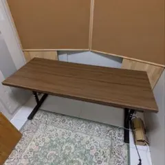 木目調 正方形 こたつ 電源コード付き 105x75cm - メルカリ
