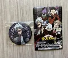 僕のヒーローアカデミア　ステンドグラス風　トレーディングマット缶バッジ　荼毘