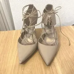 Jimmy Choo ジミーチュウ 編み上げピンヒール　パンプス