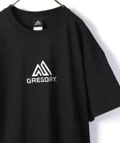 グレゴリー 別注 センターロゴTシャツ ブラック Sサイズのサムネイル