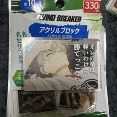 WIND BREAKER ダイソー　アクリルブロック 兎耳山丁子