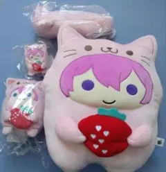 すとぷり　さとみくん　あにまるぬいぐるみセット