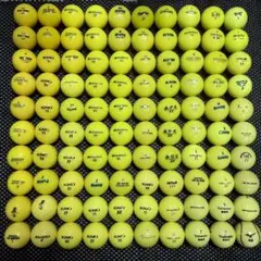 メーカー混合★イエローロストボール100個