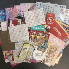 平成 メモ帳 手紙 エイミー ディズニー サンリオ ムーミンまとめ売り
