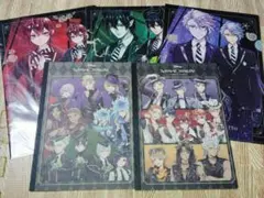 ディズニー　ツイステッドワンダーランド　クリアファイル　ノート　5点セット