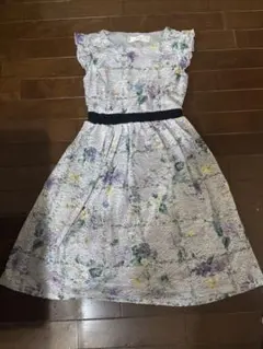 トッコクローゼット 花柄レースワンピース フリーサイズ 美品 フェミニン 上品